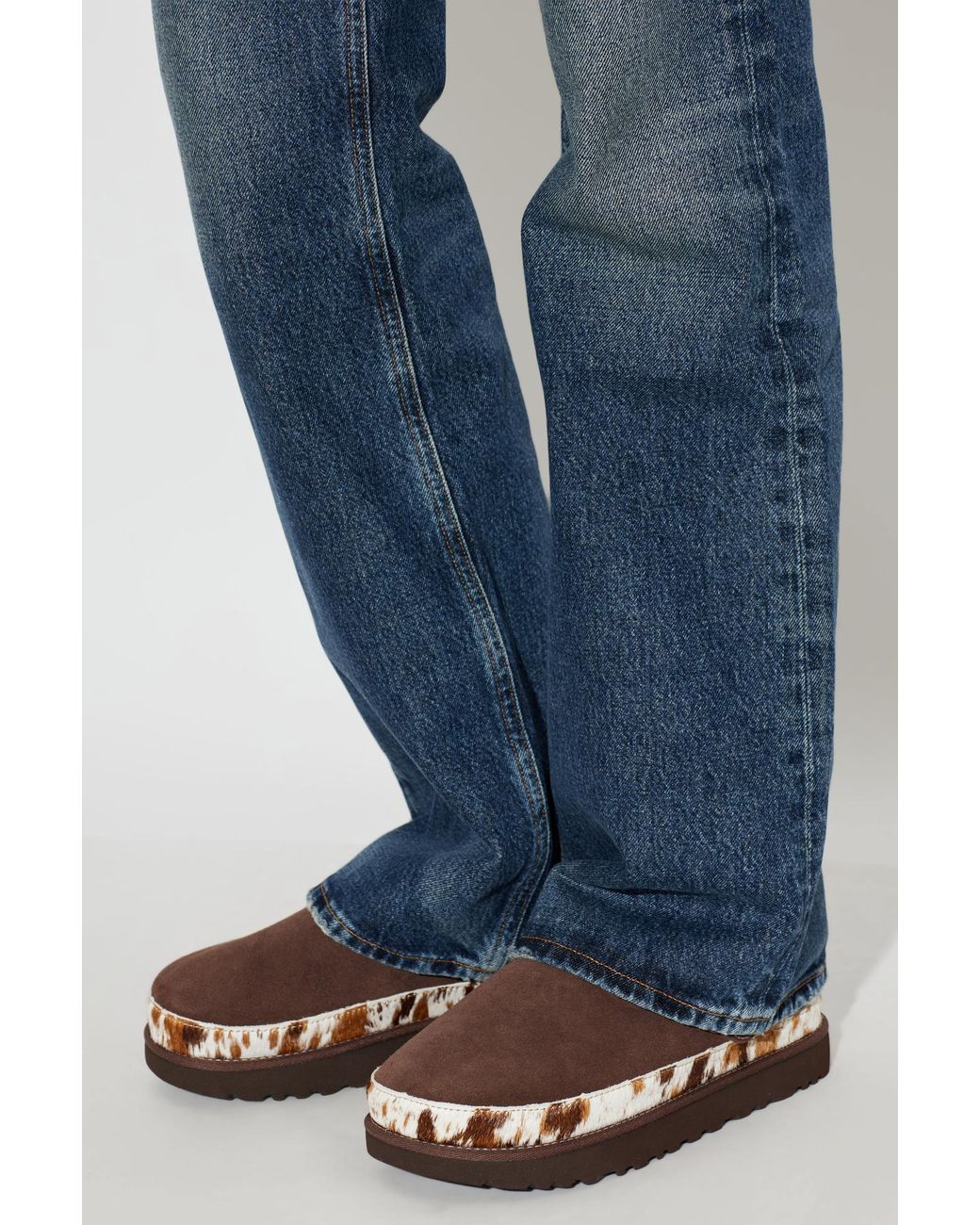 Ugg Brown Goldenstar Western Clogs