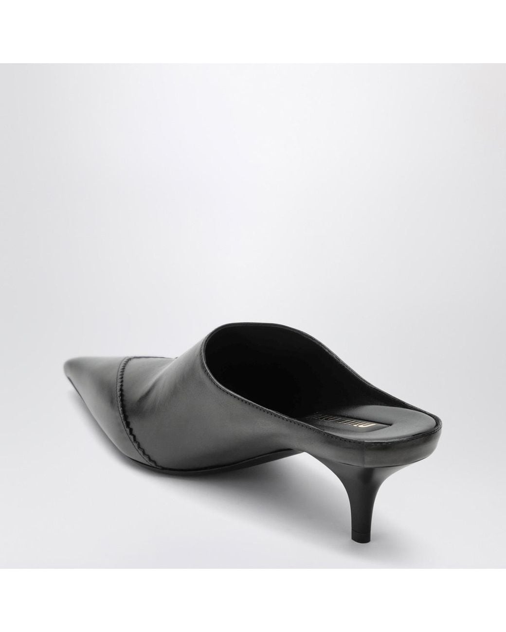 Miu Miu Black Pointed-Toe High Heels