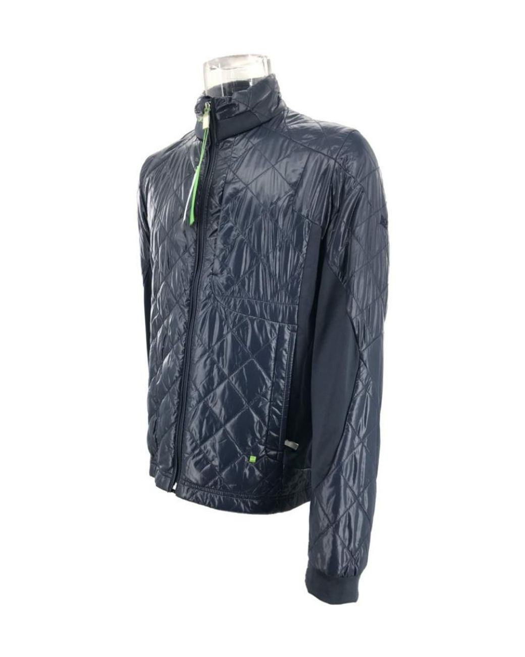 Boss Blue Quilted Cotton Clothes for men