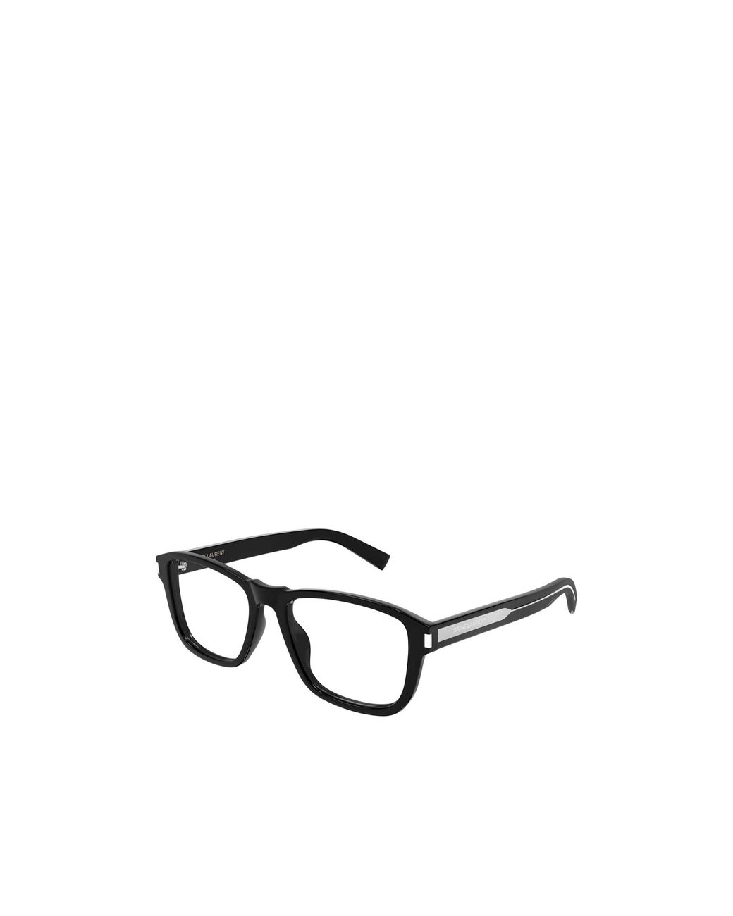 Saint Laurent White Eyewear Square Frame Glasses for men