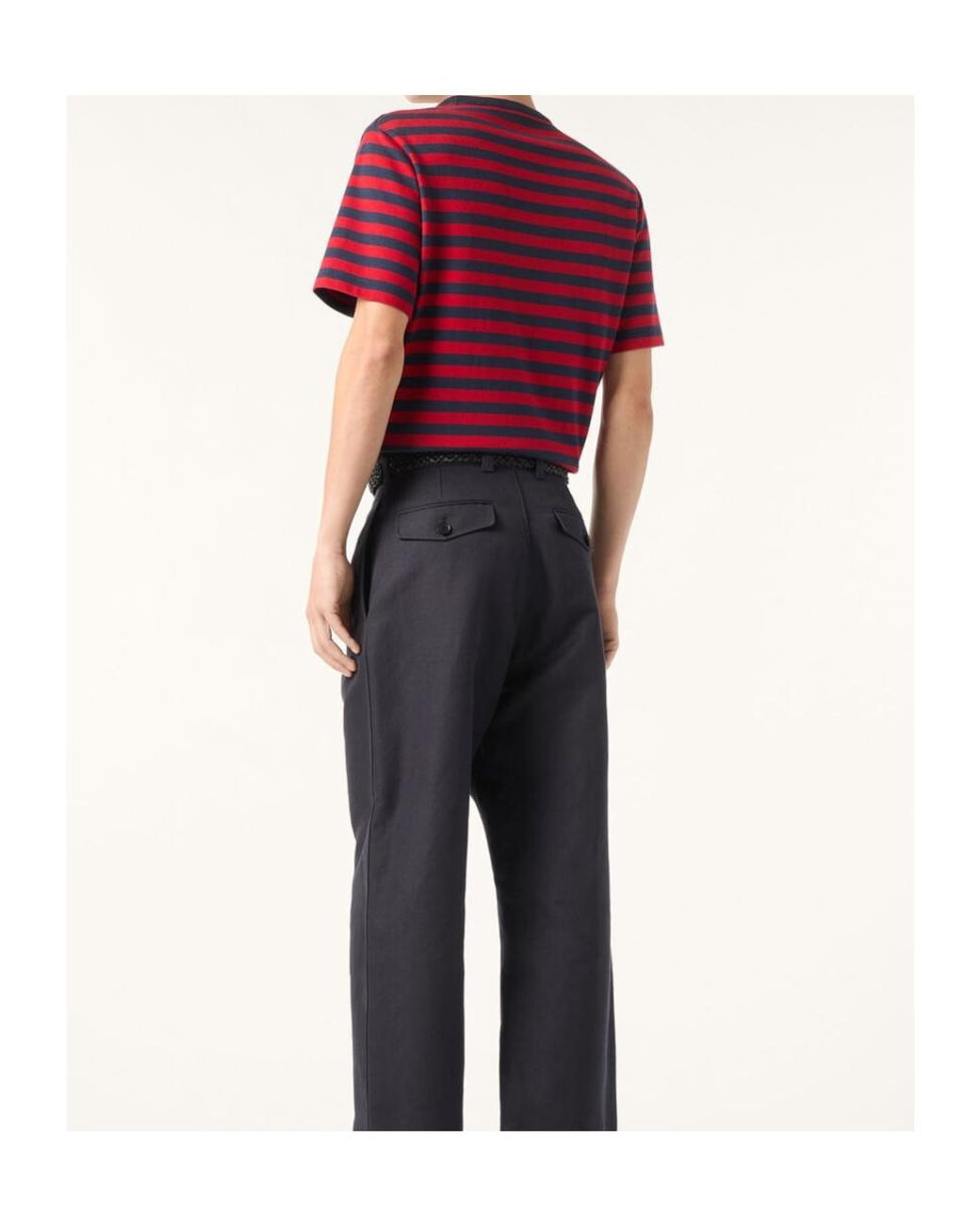 Loro Piana Red Barquetine T-Shirt for men