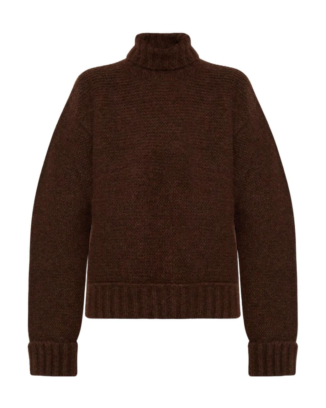 DSquared² Brown Turtleneck Long Sleeve Jumper