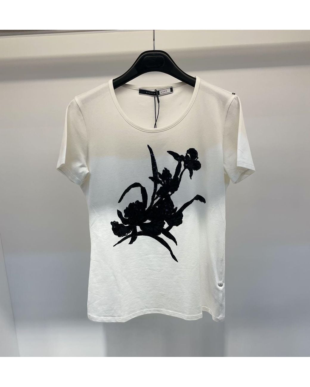 Sportmax White Short-Sleeved T-Shirt