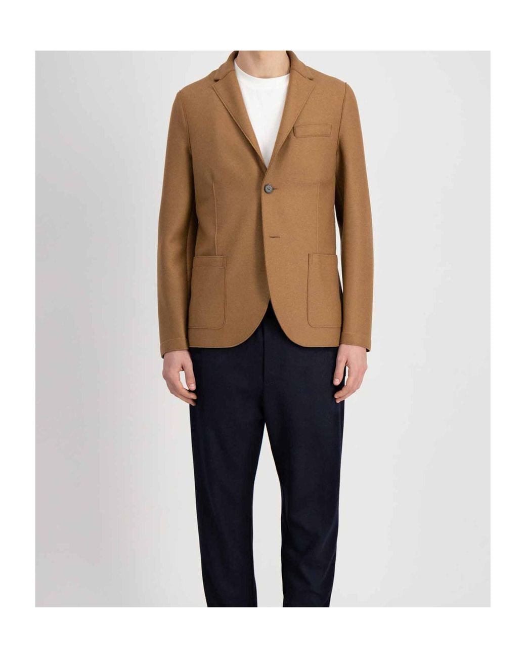 Harris Wharf London Natural Wool Blazer for men