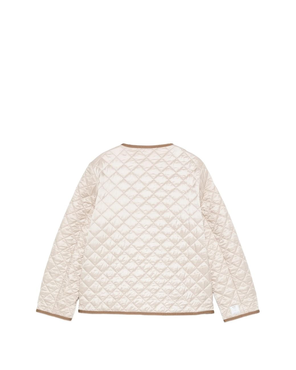Max Mara Natural Quilted Bello Jacket
