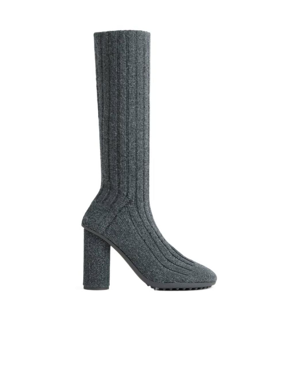 Bottega Veneta Multicolor Atomic Knitted Sock Boots