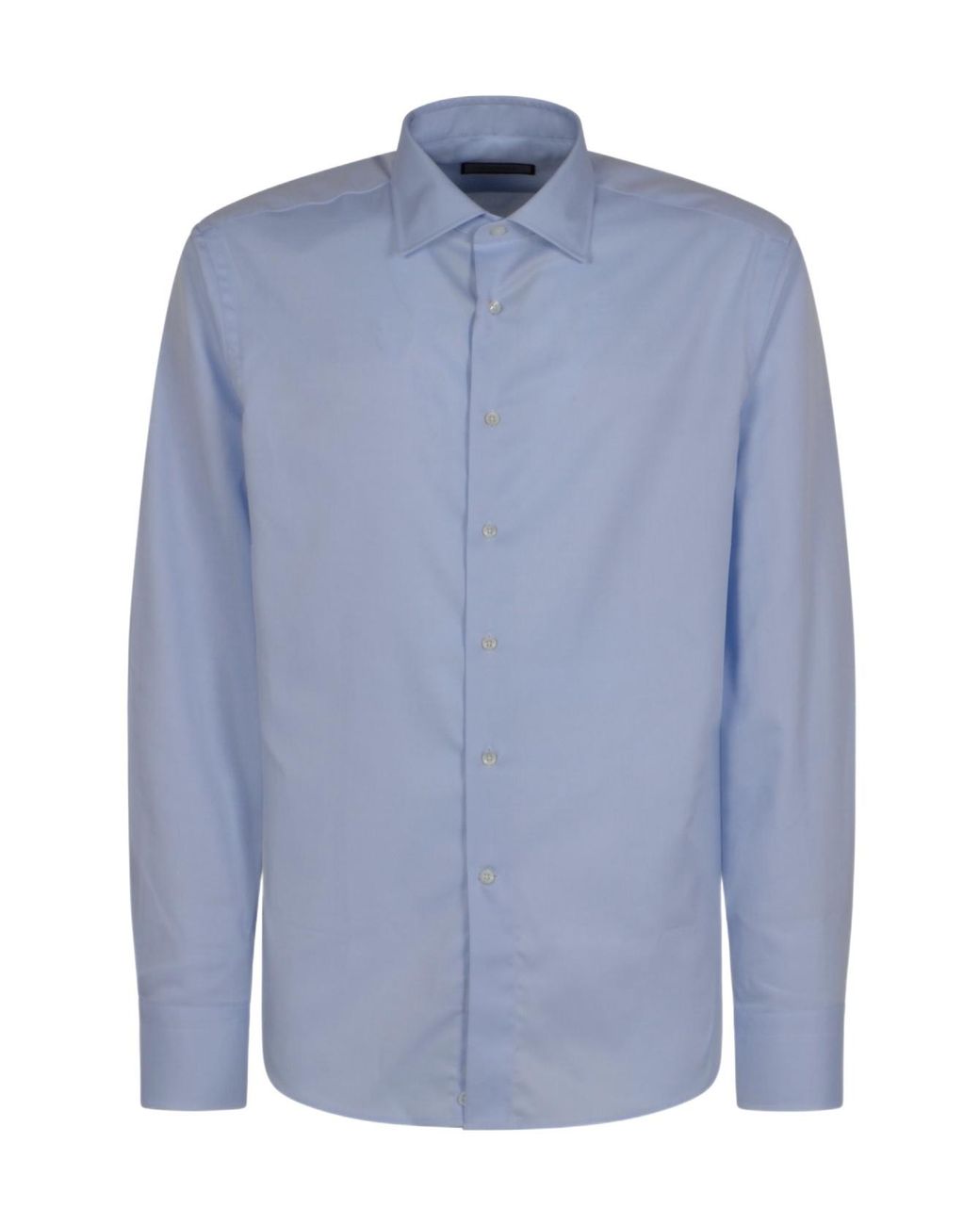 Canali Blue Regular Fit Shirt for men