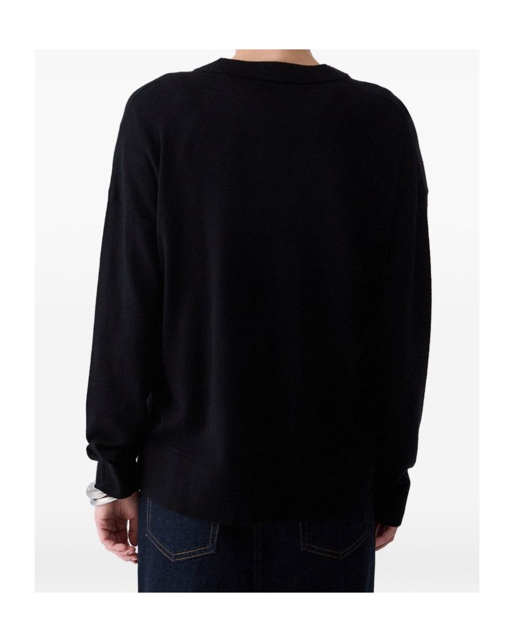 Liu Jo Blue Wool-Blend Sweater