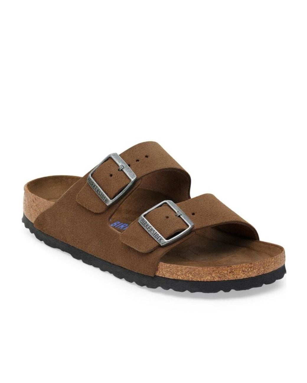 Birkenstock Brown Arizona Bs Double-Buckle Slides