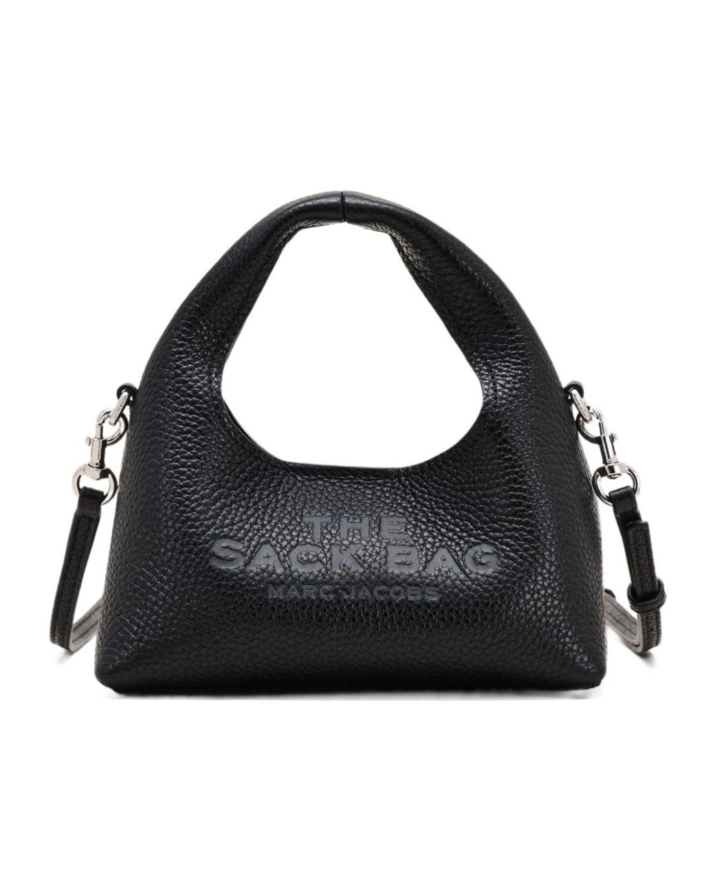 Marc Jacobs Black The Micro Crossbody Sack Bag