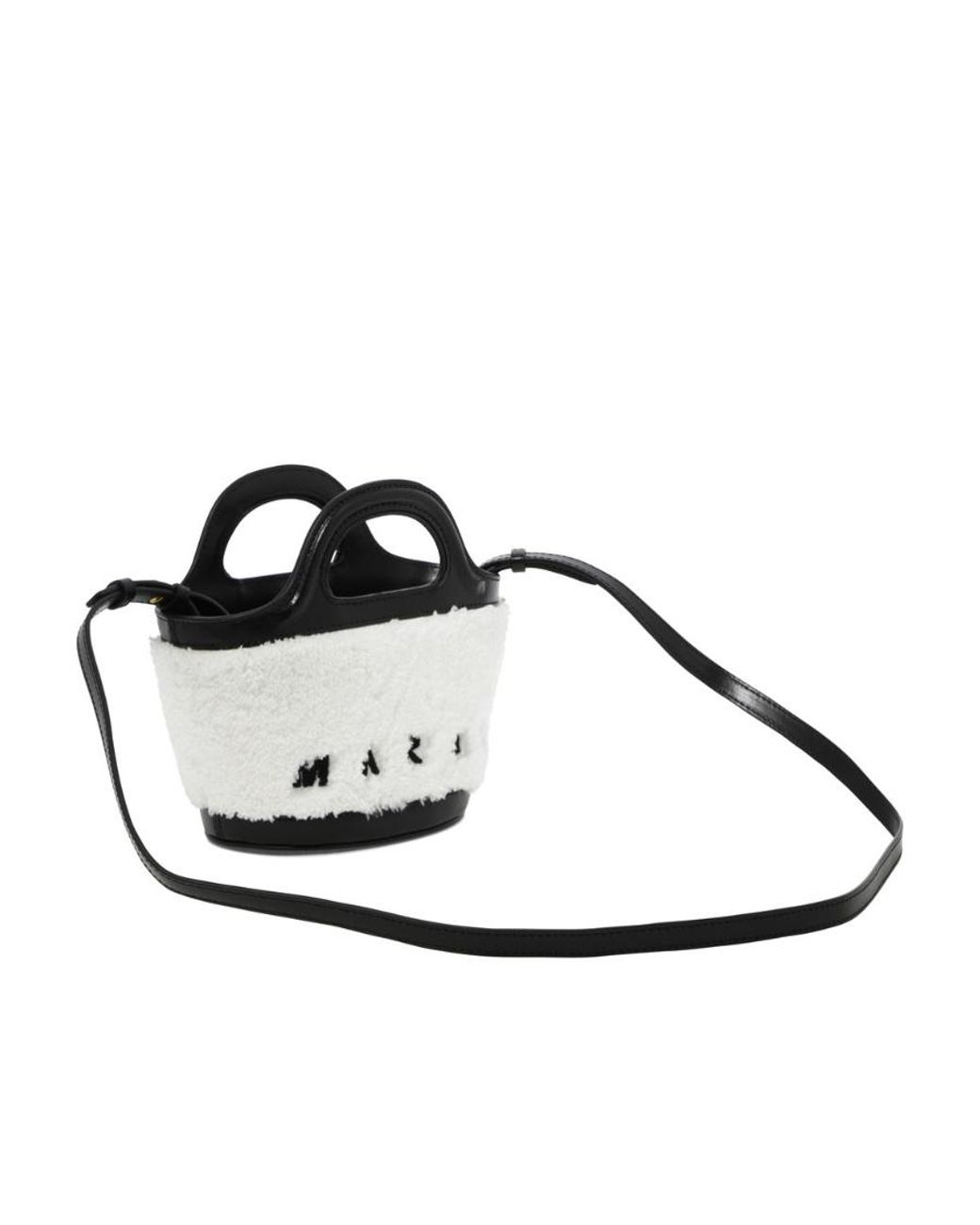 Marni Black Logo Detailed Handbag