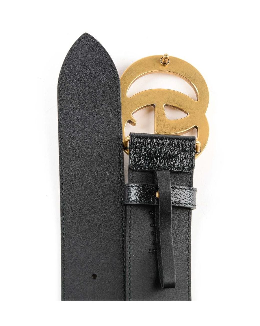 Gucci White Gg Signature Buckled Belt for men