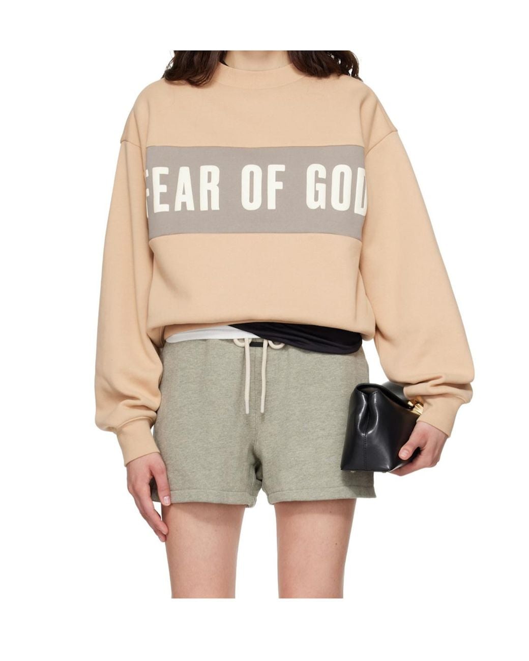 Fear Of God Natural Paneled Classic Sweatshirt