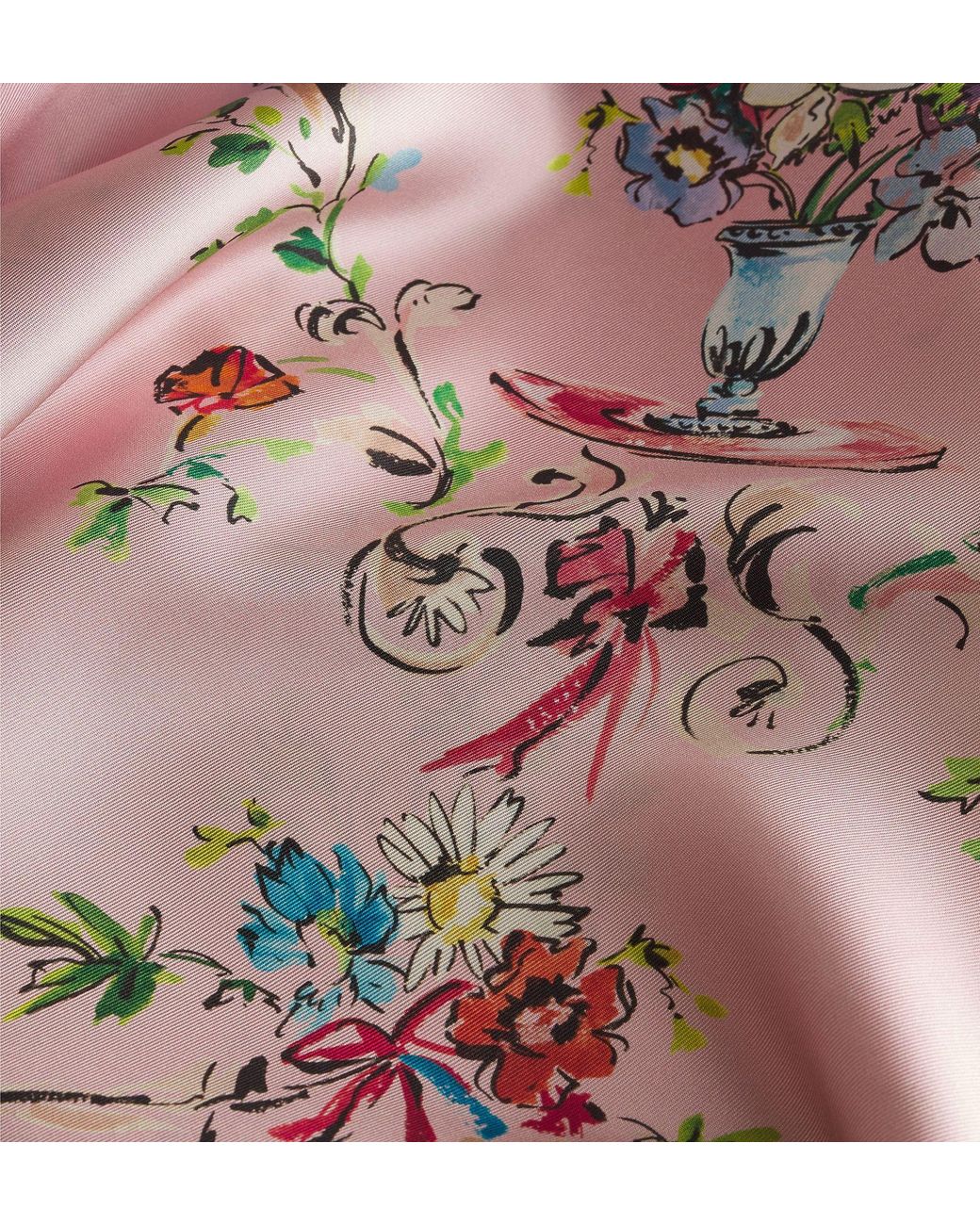 Dior Pink Iviera Long Belted Shirtdress