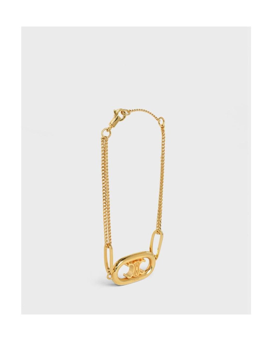 Céline Metallic Maillon Triomphe Bracelet