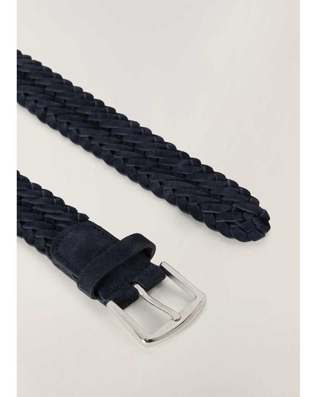 Loro Piana White Belt With Buckle for men