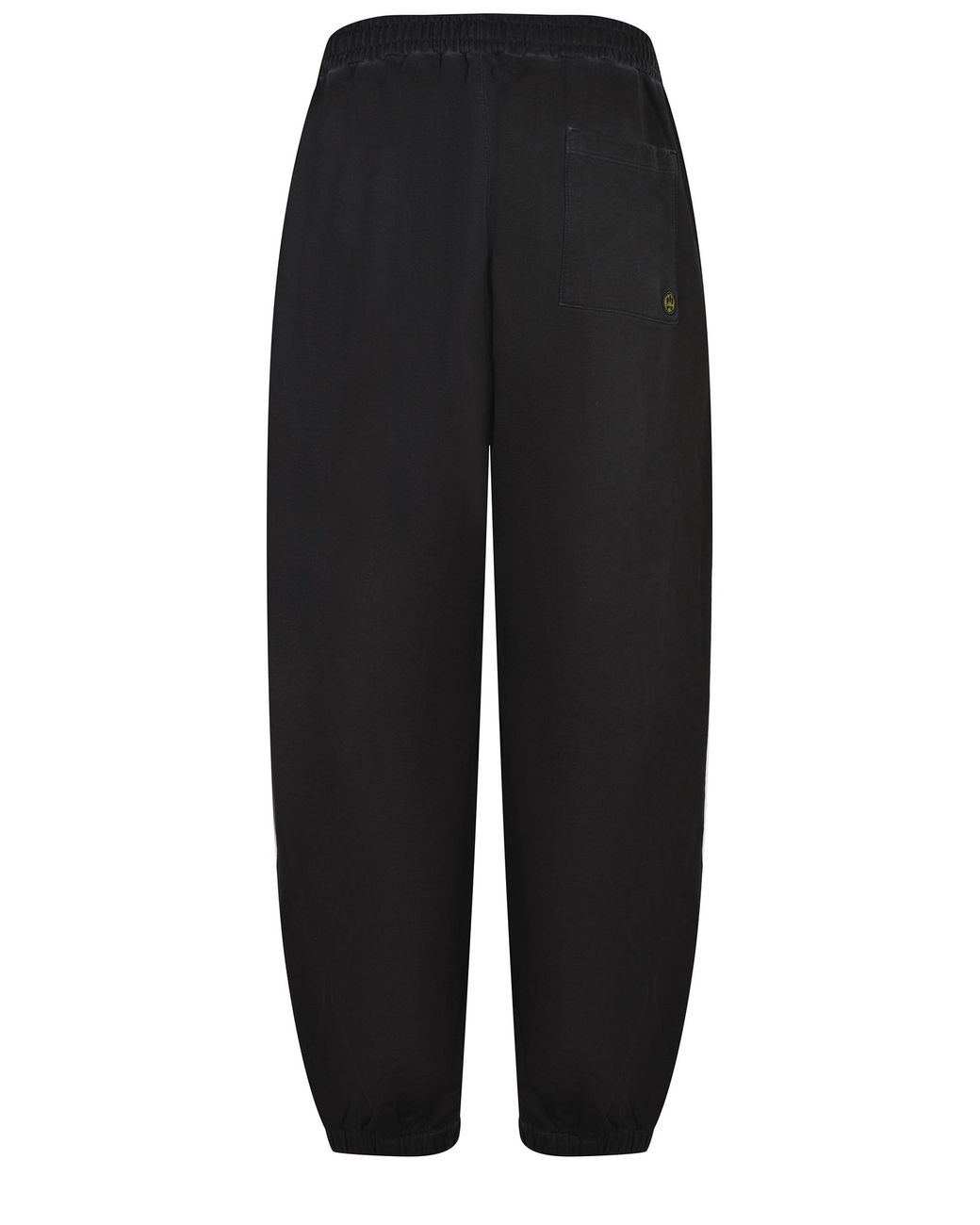 Barrow Black Elastic Waistband Pants