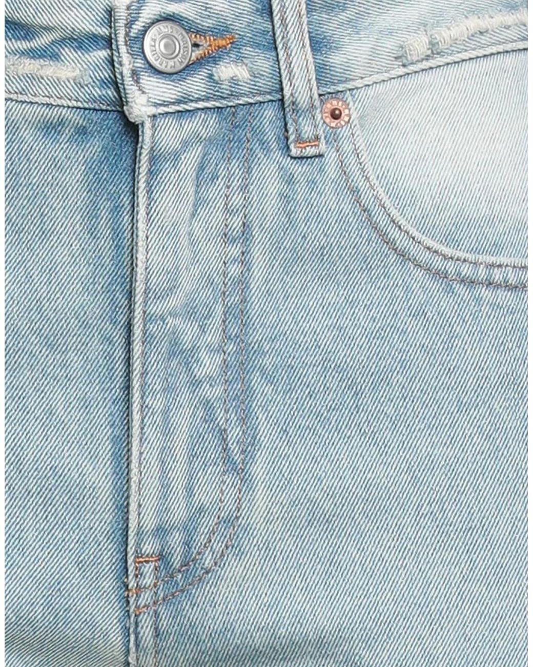 MM6 by Maison Margiela Blue Flared Jeans