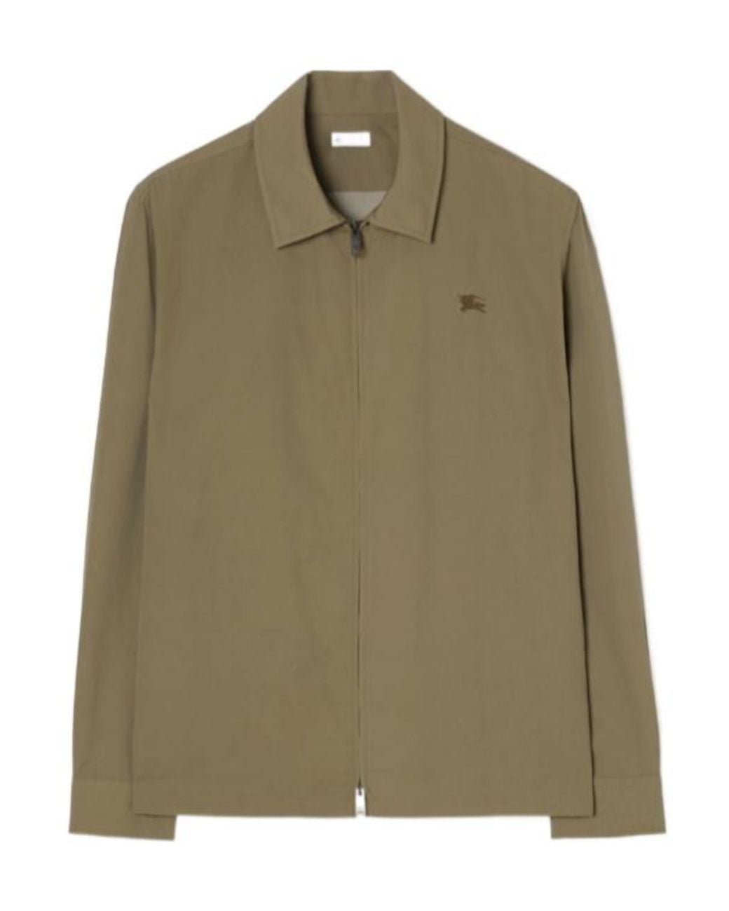 Burberry Green Ollie Logo Zip Jacket for men