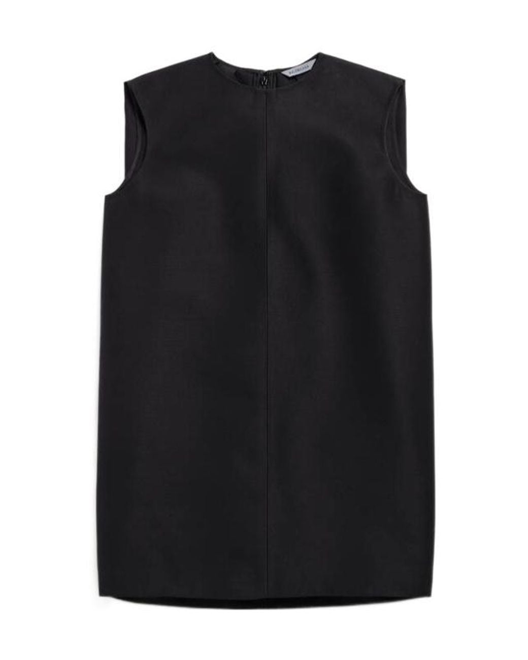 Balenciaga Black Mini Cocoon Dress