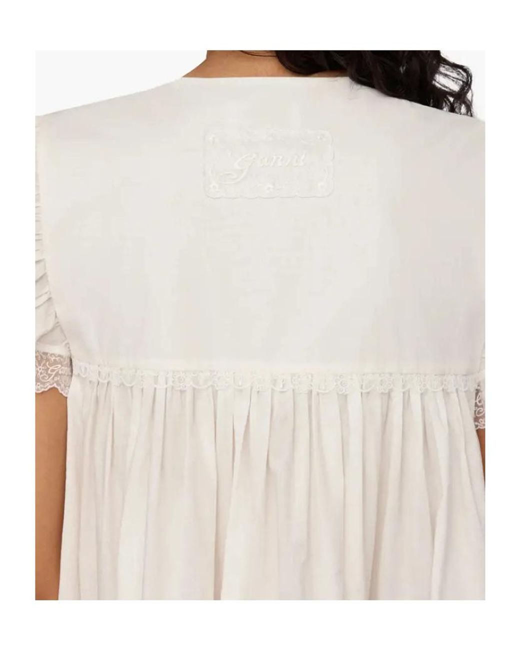 Ganni White Dress