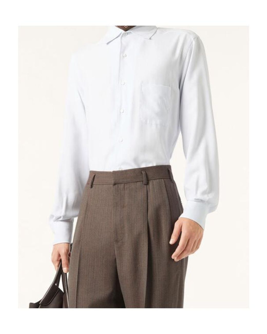 Loro Piana White André Shirt for men