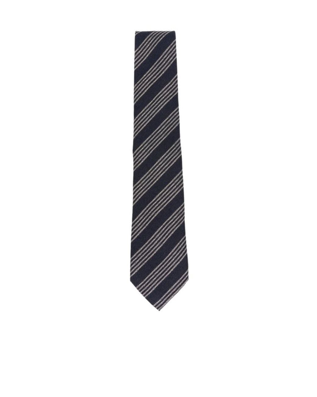 Tagliatore White Pointed Tie for men