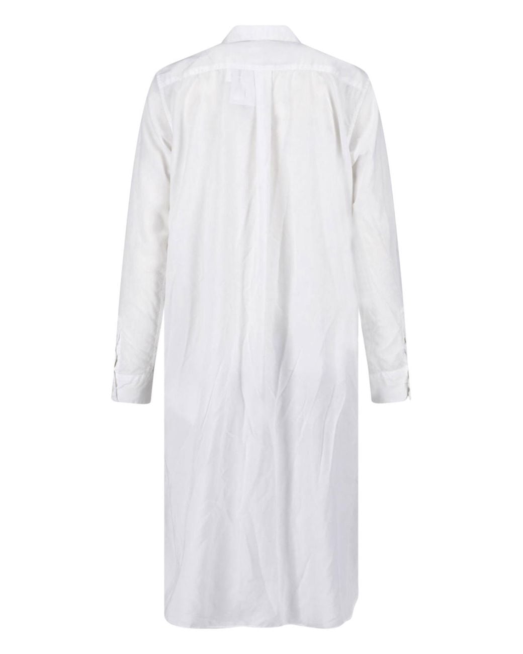 Comme des Garçons White Comme Des Garçons Homme Plus Crinkled Effect Shirt