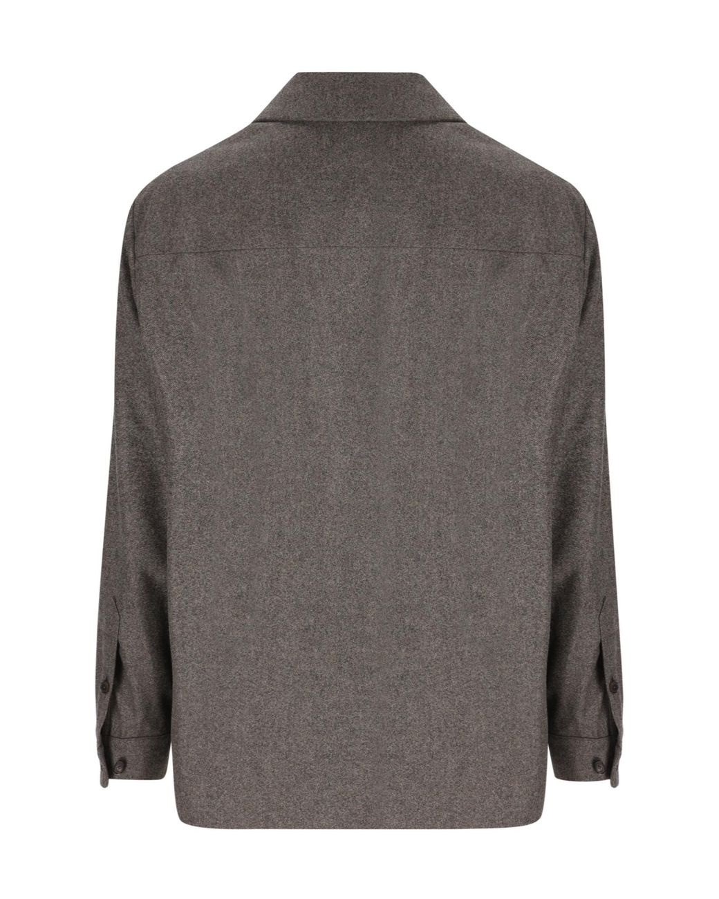 Loro Piana Gray Overshirt Shirt for men