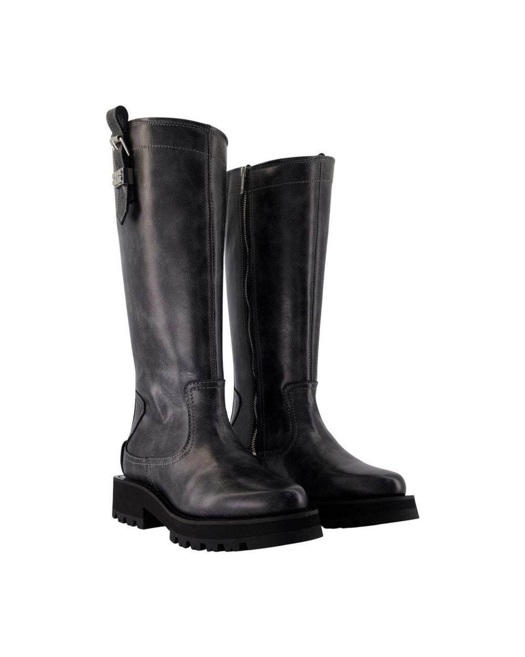 Ganni Black High Boots