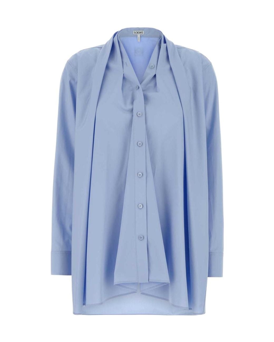 Loewe Blue Chemise En Coton