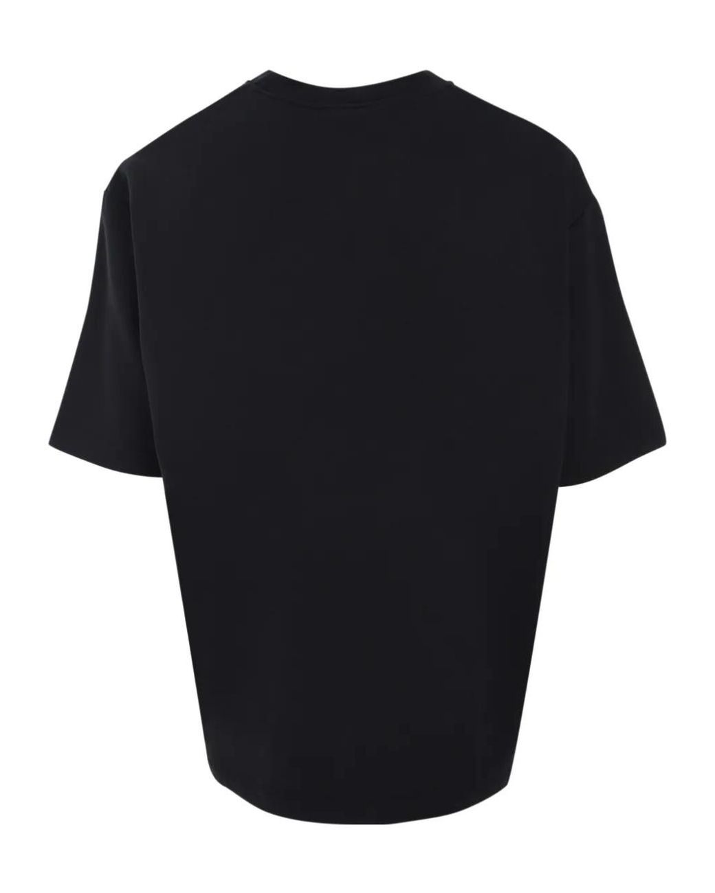 DSquared² Black Logo-Appliqué T-Shirt for men