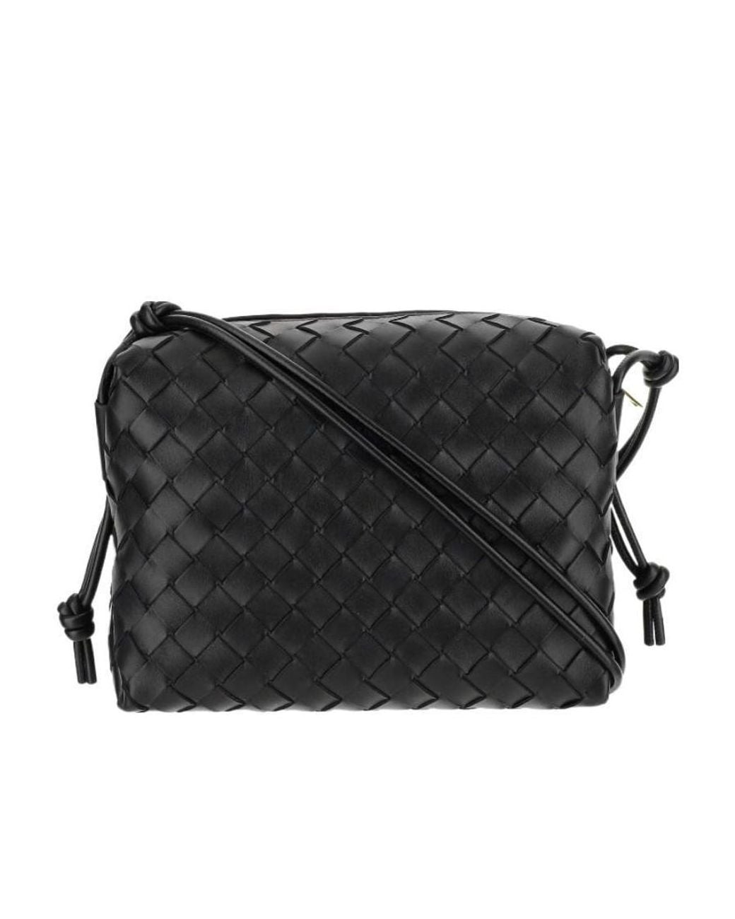 Bottega Veneta Black Small Loop Camera Bag