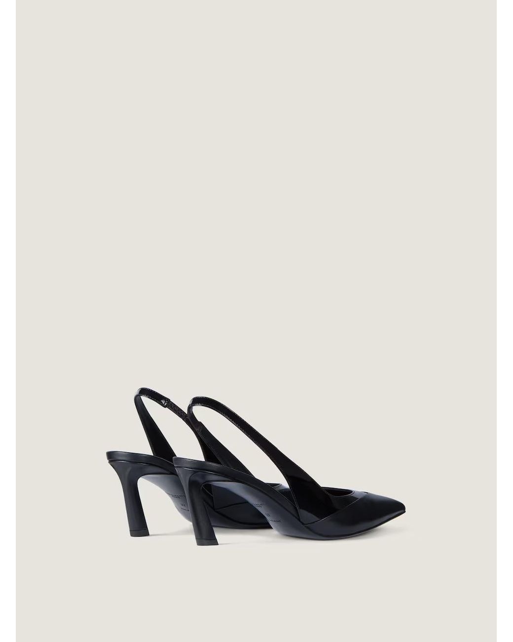 Givenchy Black Spiky Slingback Pumps