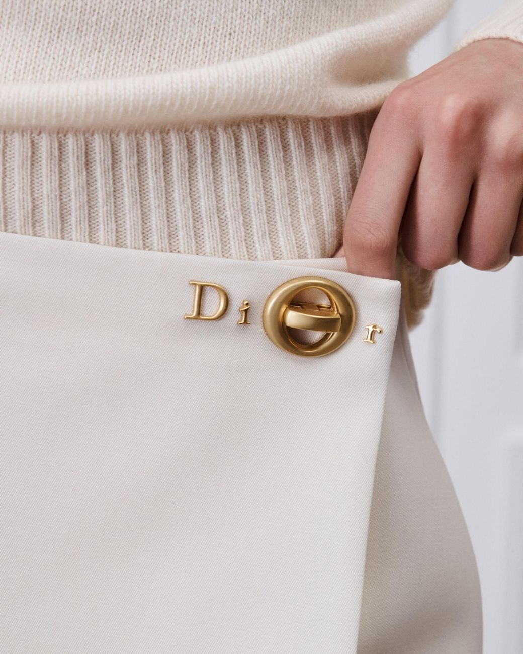 Dior White Skort