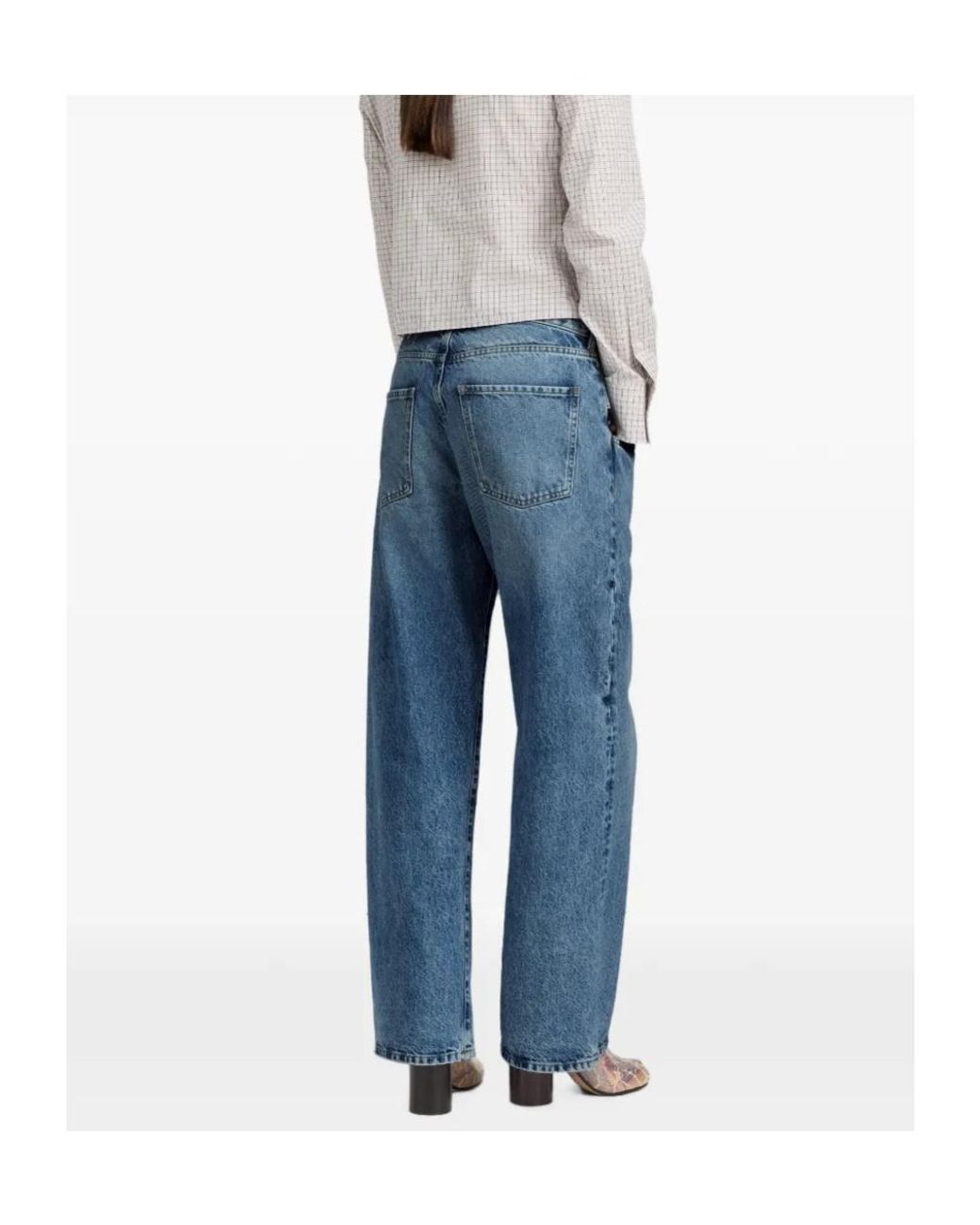 Maison Margiela Blue Pocket Square Jeans