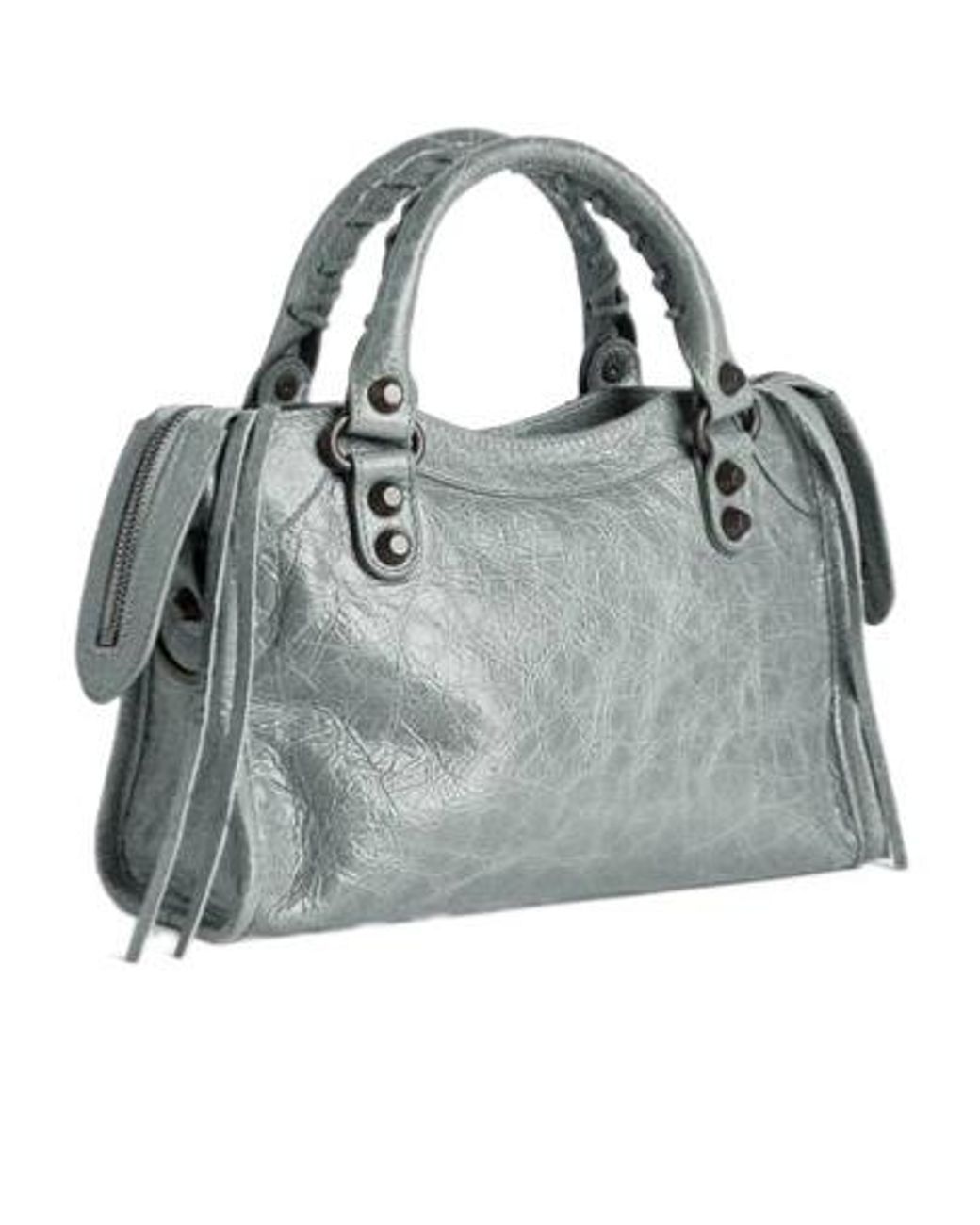 Balenciaga Gray Le City Bag Mini