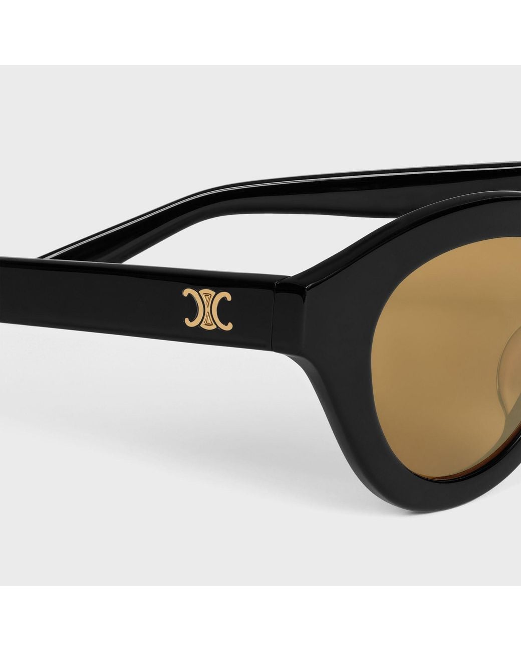 Céline White Triomphe Mini 01 Sunglasses