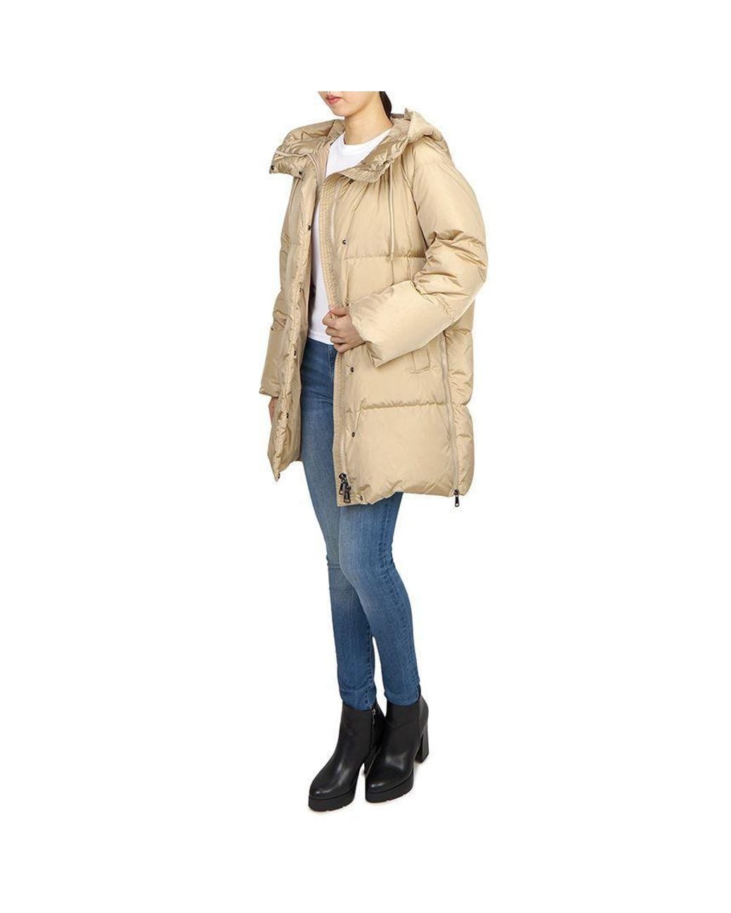 Weekend by Maxmara Natural Newbembo Hooded Coat
