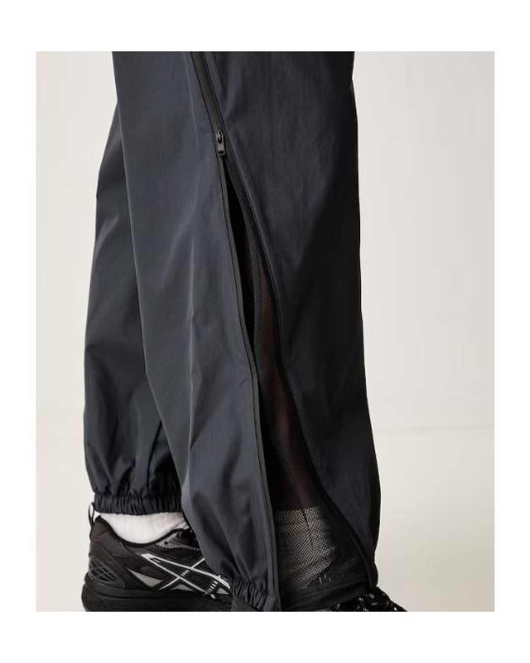 Adidas By Stella McCartney Black Elastic-Waist Track Pants