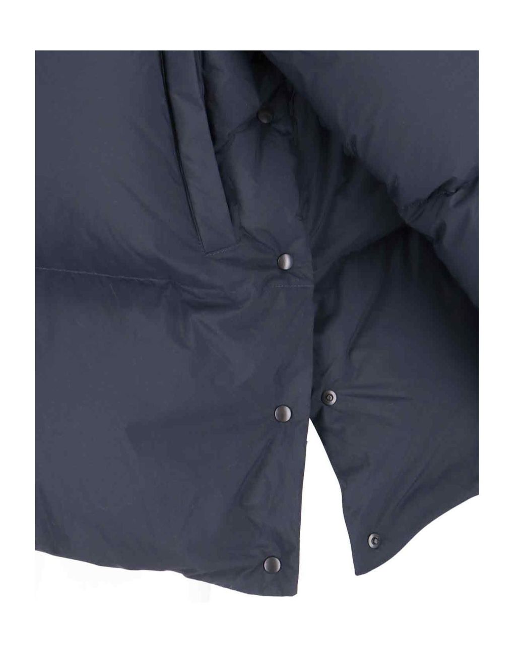 Alaïa Blue Alaïa Puffer Down Jacket