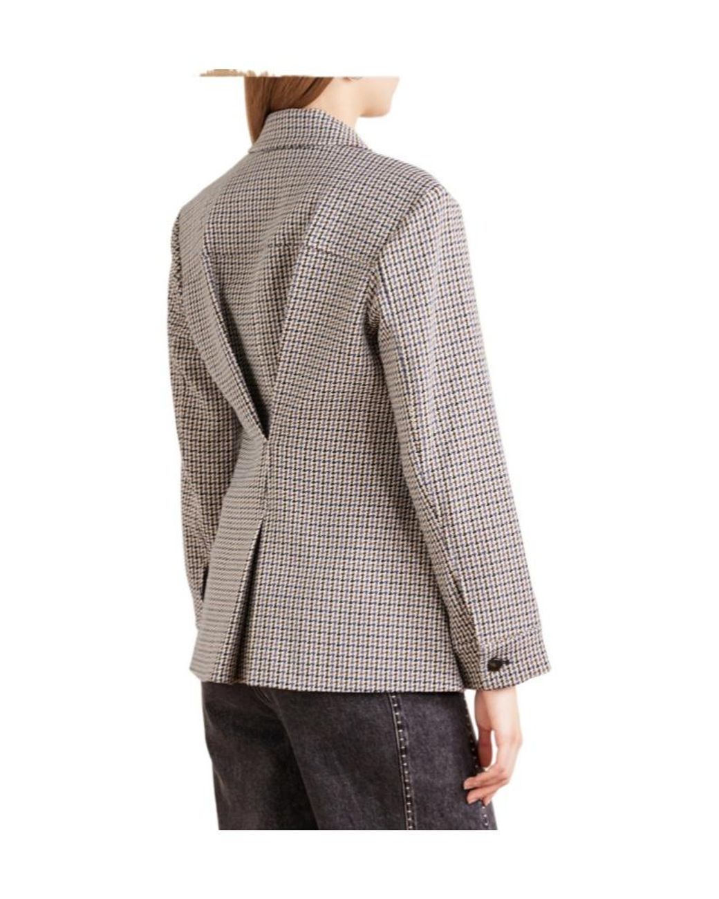 Veronica Beard Gray Tailored Twill Jacket