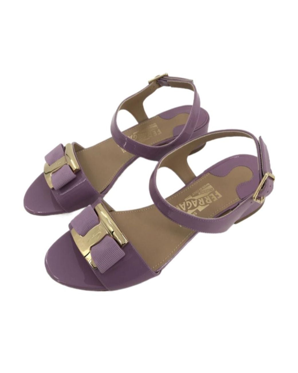 Ferragamo Multicolor Logo Sandals