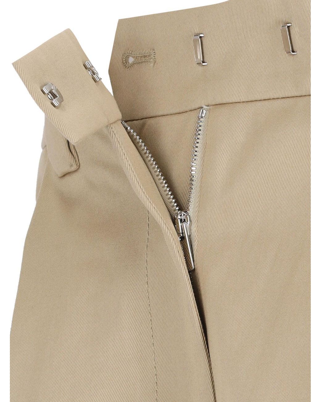 Miu Miu Natural Chino Bermudas
