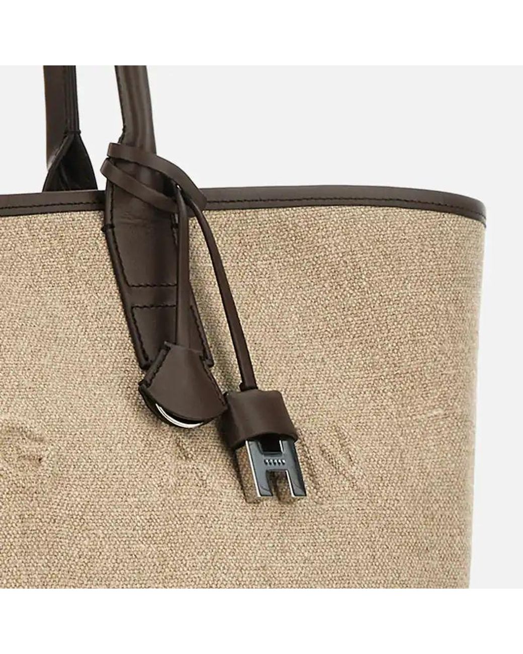 Hogan Natural Address Medium Shopping Bag