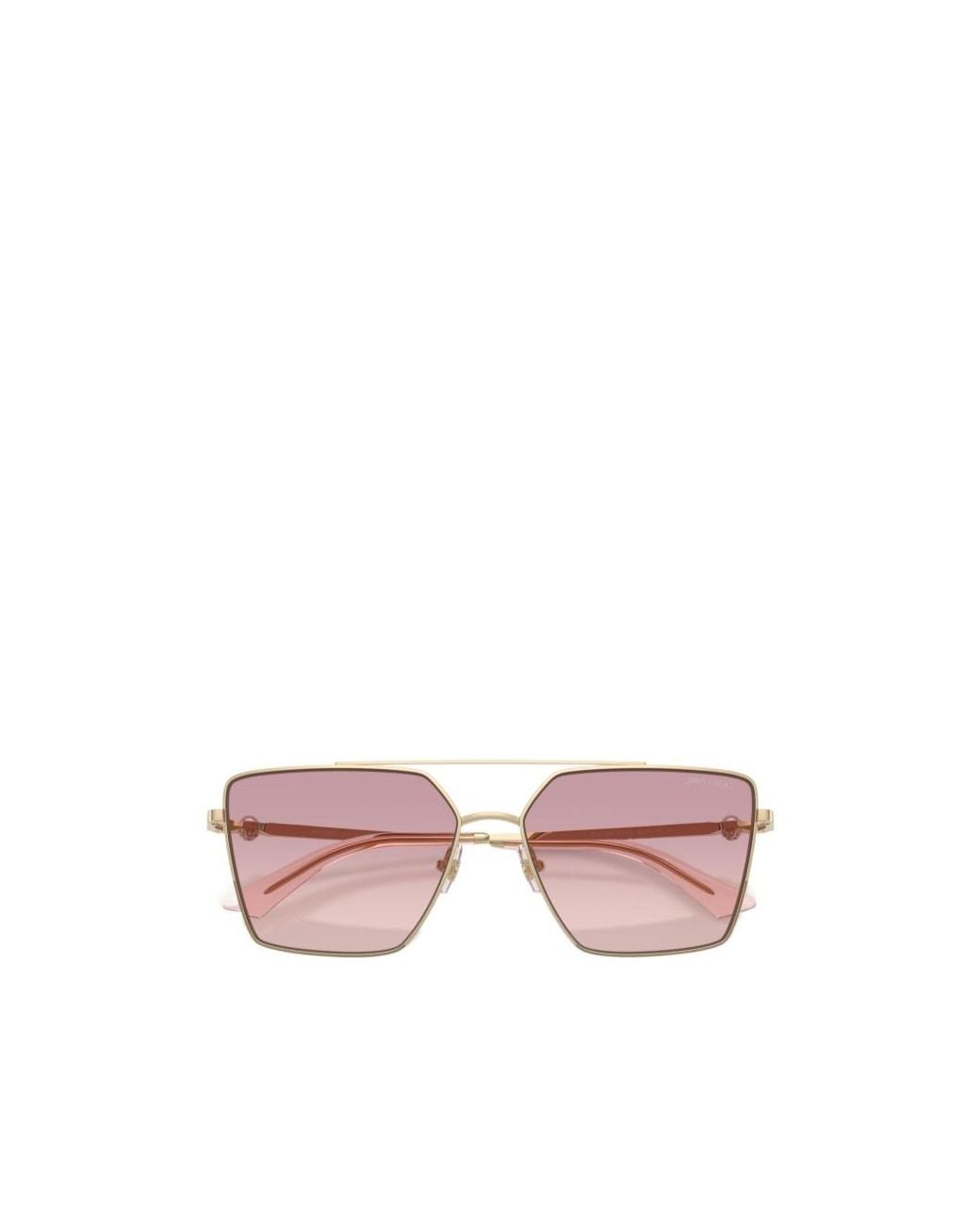 Jimmy Choo Pink Full Frame Sunglasses
