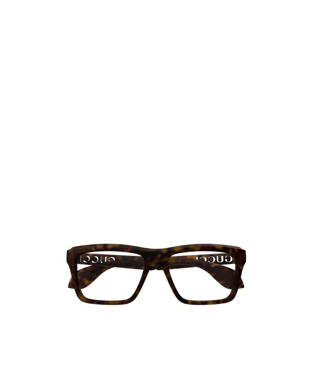 Gucci Black Eyewear Square Frame Glasses for men