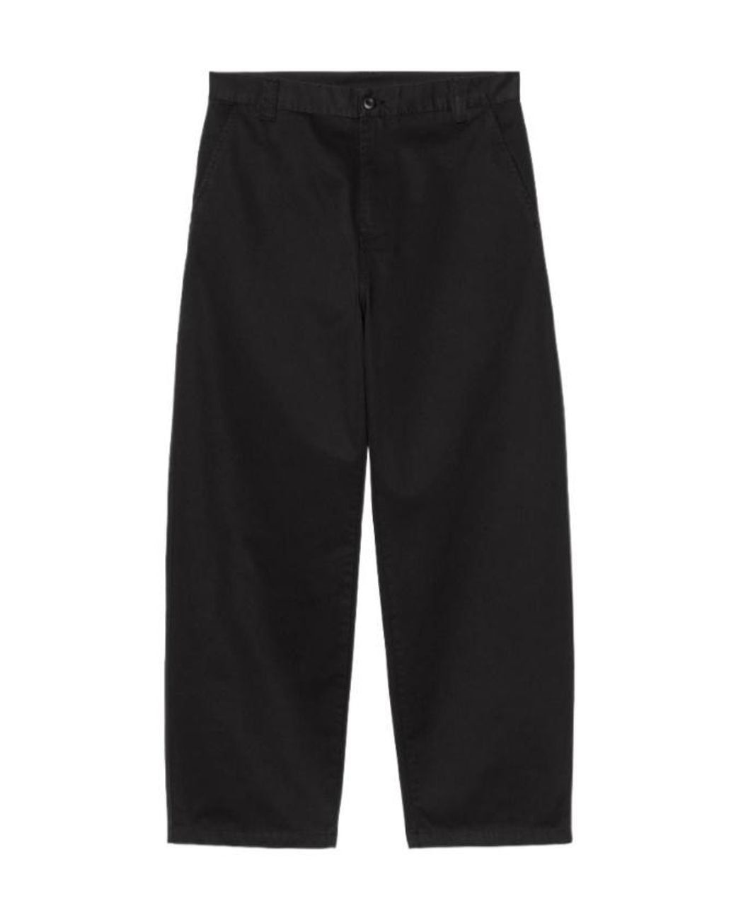 Carhartt Black Logo Patch Pants for men