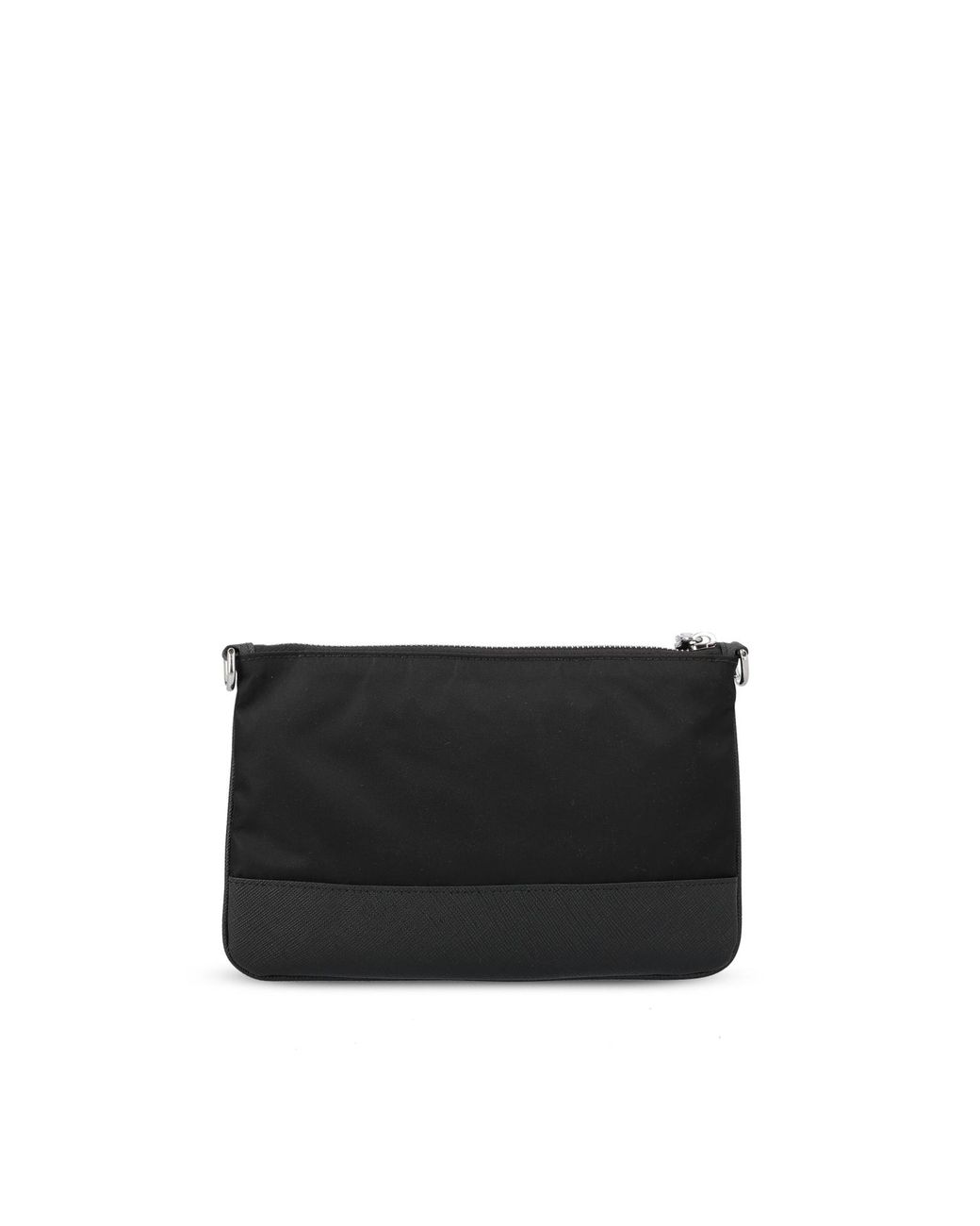 Prada Black Zippered Shoulder Bag for men
