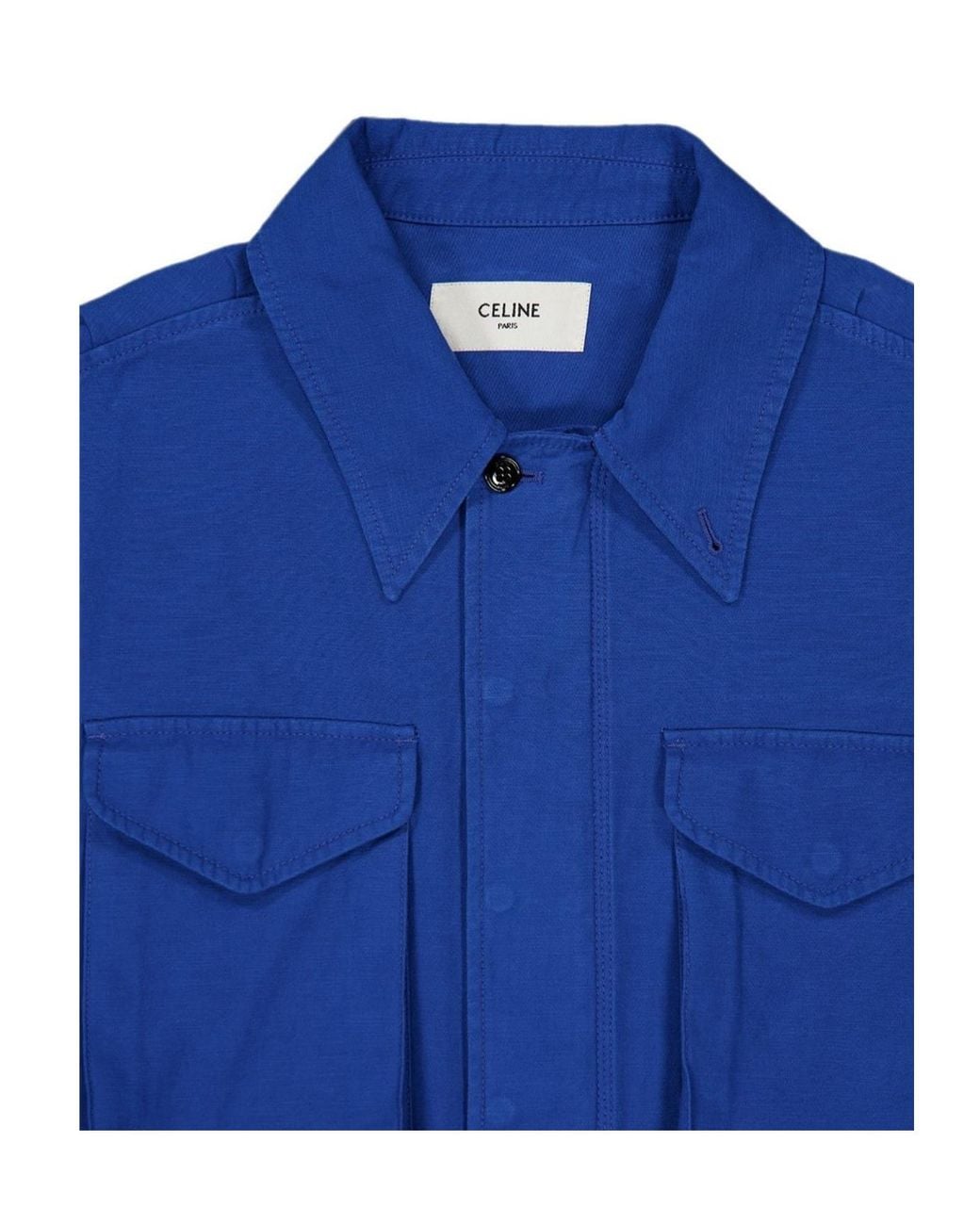 Céline Blue Parka for men